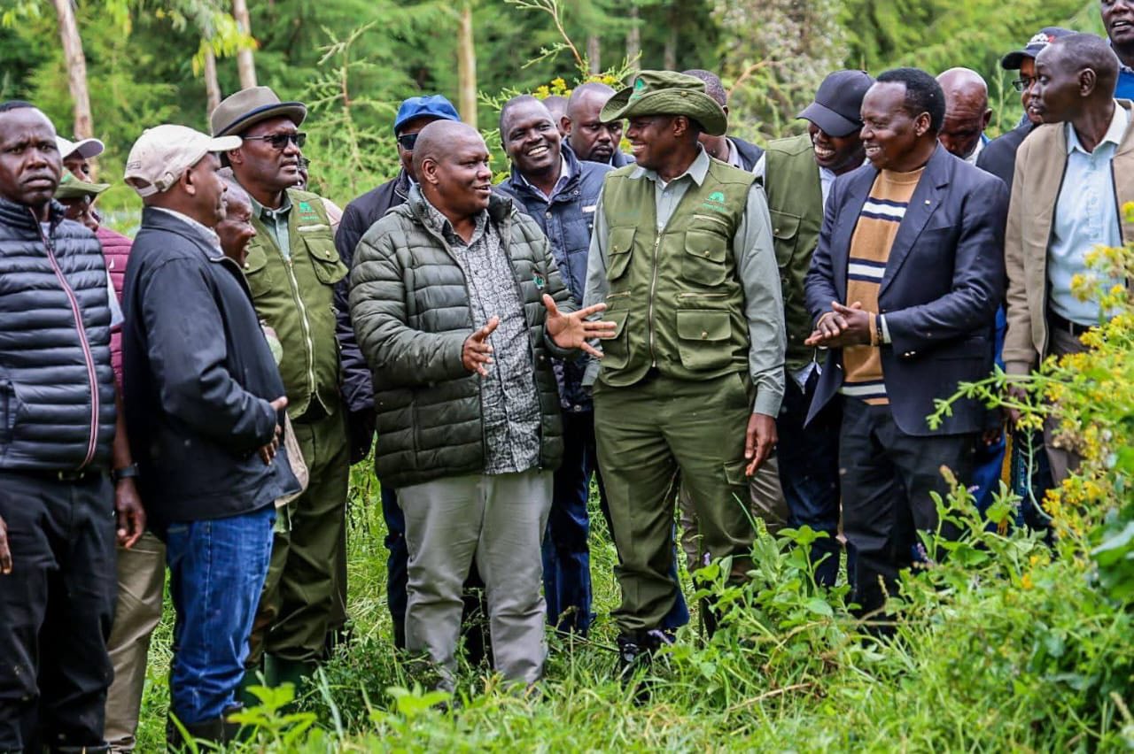 KALRO Chairman and leaders discussing field interventions